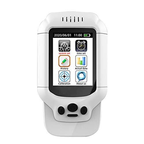 Medidor de ozono portátil O3 0-5 ppm de rango de detección rápida, detector de calidad del aire, utilidad de uso