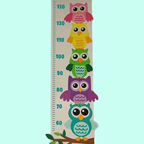 MEDIDOR INFANTIL ESPACIO/HADA/BUHOS/PRINCESA/BEBÉ. Hecho a mano con goma Eva.