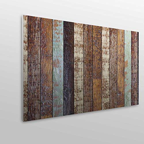 MEGADECOR Cabecero Cama PVC Decorativo Económico Textura de Tablas Distintos Colores Envejecidas Varias Medidas (150 cm x 60 cm)