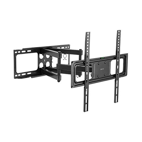Meliconi Elite M - Plataforma giratoria para TV (360°), Negro