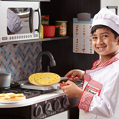 Melissa & Doug- Chef's Kitchen, Color Charcoal, Talla Única (4010)