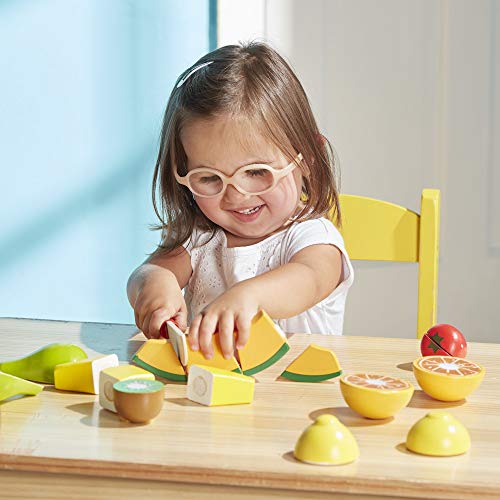 Melissa & Doug- Set Frutas Madera para Cortar (14021)