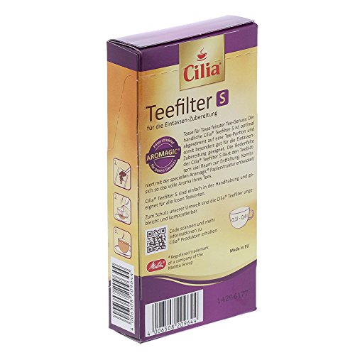 Melitta 4006508209644 filtro de té - filtros de té