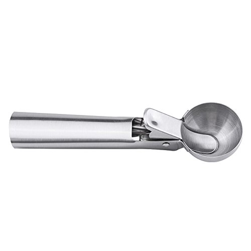 Melon Baller - Cuchara de acero inoxidable para crema de hielo para cuchara de helado y postre, frutas, etc, regalo para niños, amigos y familia