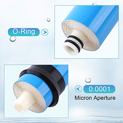 Membrana Osmosi inversa, Membrana de ósmosis inversa filtro de agua del elemento de la ósmosis reversa para el laboratorio casero hospital