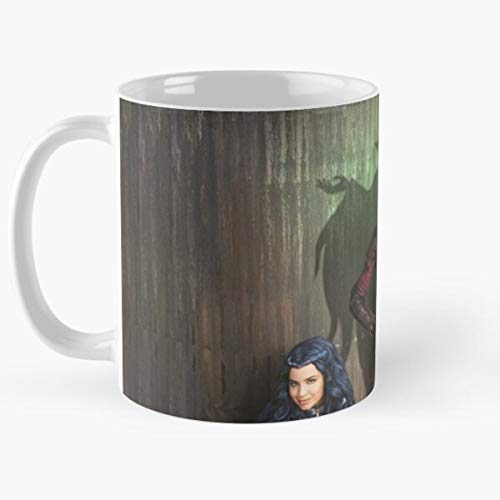 Mememecosmetics TV Abstract D3 Show Descendants London Geometric Paris Hollywood Edition Limited Geometry Taza de café con Leche 11 oz