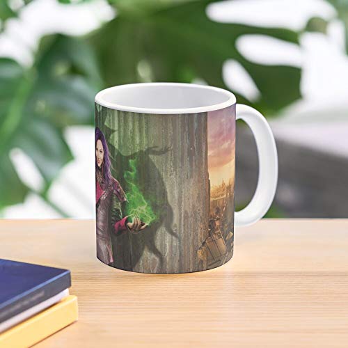 Mememecosmetics TV Abstract D3 Show Descendants London Geometric Paris Hollywood Edition Limited Geometry Taza de café con Leche 11 oz