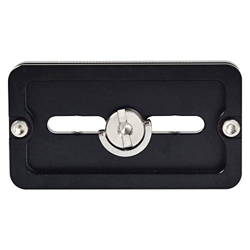 'Mengs® pu70s Cámara Zapata rápida para 1/4 Tornillo con Aluminio Macizo Compatible AS estándar, como Arca-Swiss/Kirk/WIM berley/Markins, Benro, Sirui etc Cierre rápido Placas