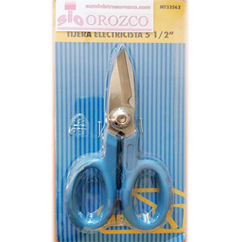 Mercagas MT33562 - Tijera electricista 5.1/2" (blister)