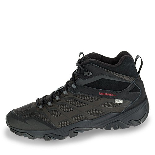 Merrell Moab Fst Ice+ Thermo Botas de Nieve, Hombre, Negro Black, 41.5 EU