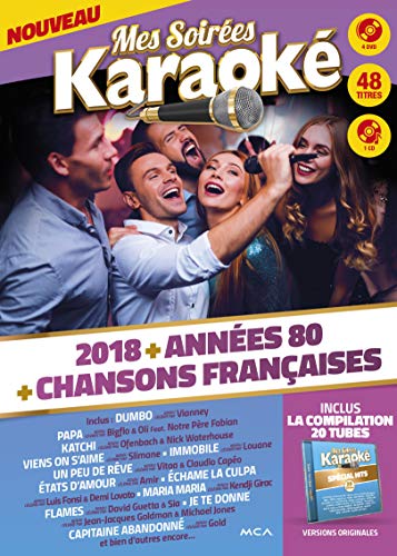Mes Soirées Karaoké 4 DVD 2018 [Francia]