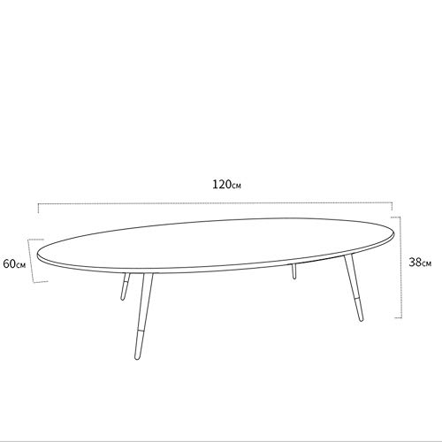 Mesa de café Salón dormitorio y oficina con Pies de cobre de madera Mesa auxiliar Mesa de café Sofá lateral Ronda lado del extremo mesa decorativa de café para recibir, estudiar con almacenamiento ocu