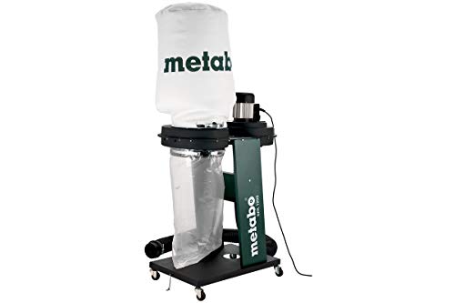 Metabo 6.01205.00 SPA 1200-monofásica-Aspirador Industrial, Negro, Verde, Plata