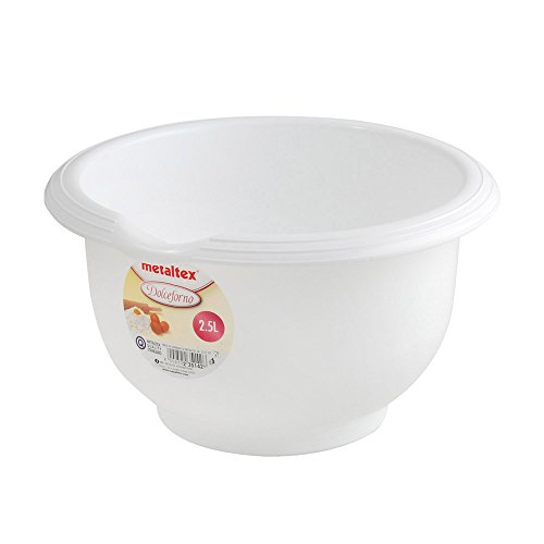 Metaltex - Bol Plástico Mezclador, 2,5L