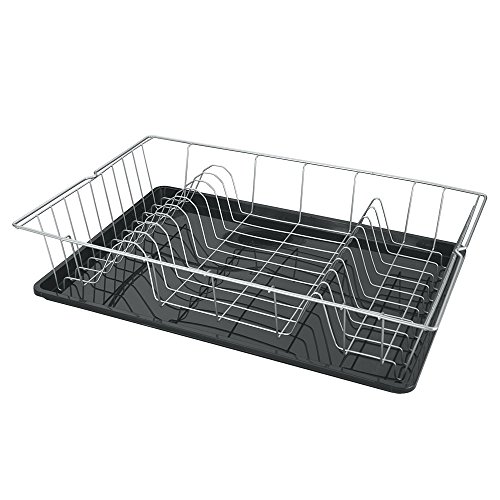 Metaltex Colonia - Escurreplatos con bandeja, 48 x 30 cm