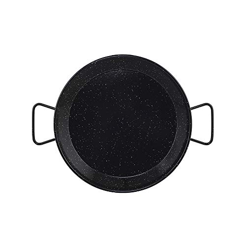 Metaltex - Paellera Acero Esmaltado 10 Raciones 42 cm