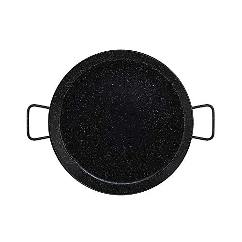 Metaltex - Paellera Acero Esmaltado 12 Raciones 46 cm