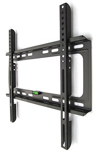 M&G Techno - Soporte de Pared para televisores de 55 Pulgadas (inclinación: 15°, Distancia a la Pared: 2,5 cm, con conducto para Cables de 45 cm)