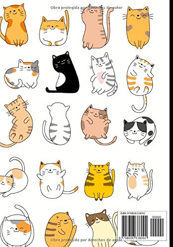 Mi adorable gato: Cuaderno de seguimiento para los que cuidan de su gato y no quieren descuidar nada:  La caja de arena, el rascador, el árbol para gatos, sus juguetes favoritos...