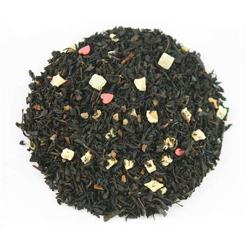 MIAMI Gourmet 100gr. Té negro, manzana, canela, crocante, jengibre confitado, corazones de azúcar, aroma.
