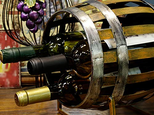 MIAOLIDP Múltiples Botellas de Vino Grande, Restaurante de vinos, Bodega, Expositor de vinos.