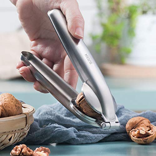 MICHAELA BLAKE Acero Inoxidable 2 en 1 Castaño rápida Clip de la Nuez Alicates Metal Cascanueces desgranadora Tuerca abridor de Utensilios de Cocina Cortador Gadgets Accesorios de Cocina
