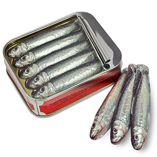 Michel Cluizel Caja de Sardinas en Chocolate con Leche - 1 x 75 Gramos