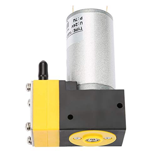 Micro bomba de vacío, práctica 24V 0.4-1L/min Bomba de diafragma en miniatura Bomba de vacío para aire/líquido para industrial