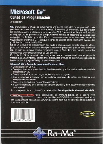Microsoft C#. Curso de Programación. 2ª Edición