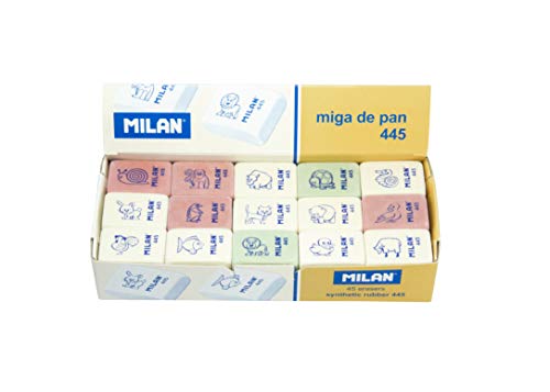 Milan CMM445 - Pack de 45 gomas de borrar