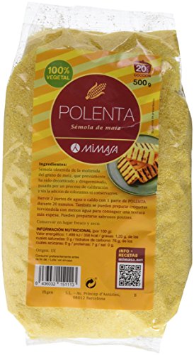 MIMASA SEMOLA DE MAIZ POLENTA 500G