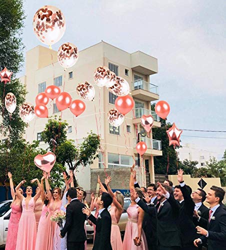 Mingco Bride to Be, Despedida Soltera, Bride to Be Globos Banner para Fiestas de Despedida de Soltera con Globos de Oro Rosa, Confetti Globos par Hen Party Decoration.