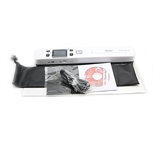 Mini Escáner portátil Escáner de Documentos de Alta Velocidad Escáner Pen 1050 dpi