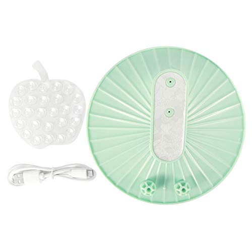 Mini lavavajillas ultrasónico Lavadora portátil USB Turbina de ultrasonido 10 minutos Lavaplatos eléctrico Mini lavavajillas multifuncional para viajes domésticos para Vajilla Frutas Vegetales