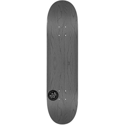 Mini Logo Skateboards Tabla Chevron Stamp 2"13" - Birch Dyed Grey 8.5