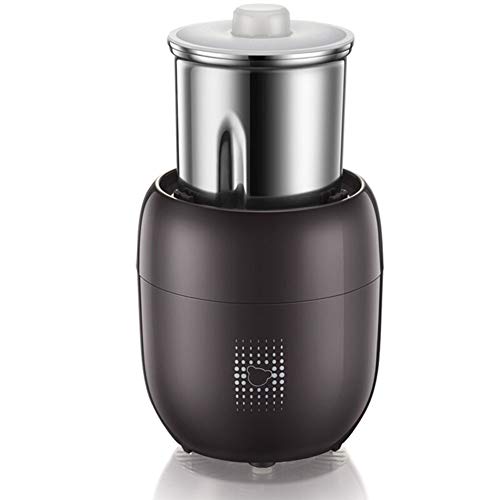 Mini picadora de especias portátil 220V Molinillo triturador | 200g | 300W | Hoja de acero inoxidable | Para frijoles, hierbas, especias, nueces, semillas, legumbres