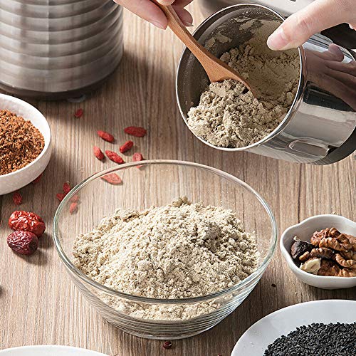 Mini picadora de especias portátil 220V Molinillo triturador | 200g | 300W | Hoja de acero inoxidable | Para frijoles, hierbas, especias, nueces, semillas, legumbres, con tazón extraíble