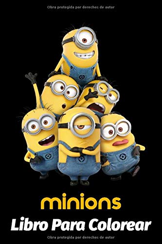 Minions Libro para colorear: Fácil y divertido para niños.