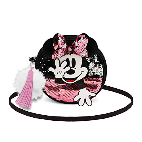 Minnie Mouse Shy-Bolso Redondo (Pequeño)