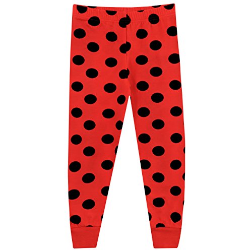Miraculous Ladybug - Pijama para niñas Ladybug - Ajuste Ceñido - 7-8 Años