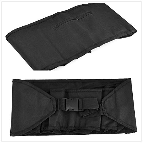 Mirrwin Ajustable Cinturón de Cervezas Cartuchera para Cerveza Beer Belt Cerveza Botellas Cinturon Negro Se Puede Utilizar Bares restaurantes Actividades de Fiesta Caminatas y Otras Actividades
