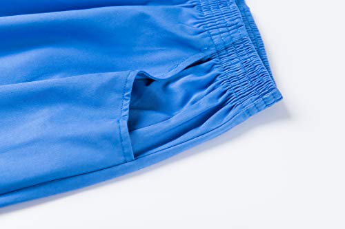 MISEMIYA - PANTALÓN Sanitarios Unisex Cintura ELÁSTICA Uniforme Laboral MÉDICO Enfermera Limpieza Veterinaria SANIDAD HOSTELERÍA- Ref.8312 - L, Negro