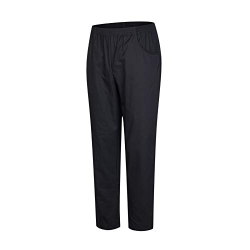 MISEMIYA - PANTALÓN Sanitarios Unisex Cintura ELÁSTICA Uniforme Laboral MÉDICO Enfermera Limpieza Veterinaria SANIDAD HOSTELERÍA- Ref.8312 - L, Negro