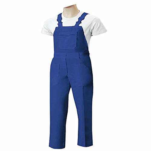 MISEMIYA - Peto con Tirantes Uniformes Laboratorios Mono Uniformes Mono DE Trabajo - Ref.879-38, Azul