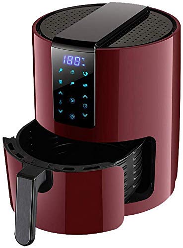 MLTYQ Air-Fryer 3.5 L, Instant Temp/Time Control (for Wet Finger) & LCD Touchscreen, Dishwasher Safe, Nonstick Easy to Clean Anti-scalding Handle Fryer