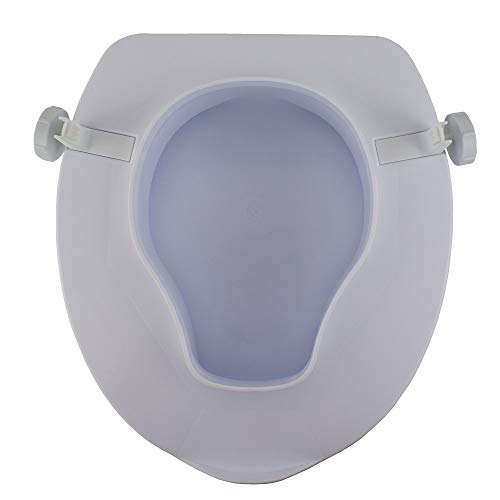Mobiclinic, Elevador WC, Con tapa, 10 cm, Blanco, Titán