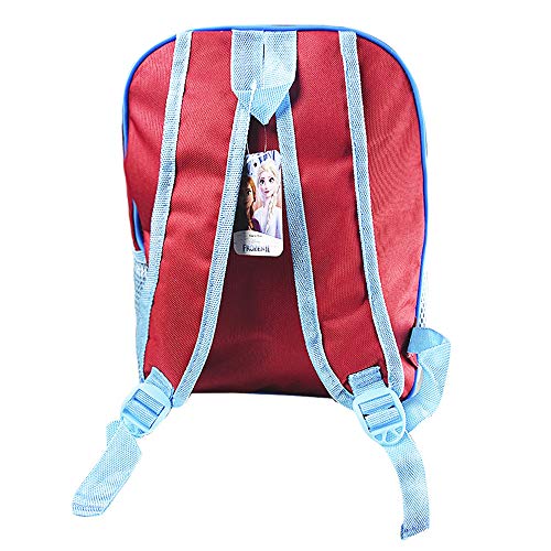 Mochila Escolar Infantil para Niñas Frozen, con los Personajes Disney Anna, Elsa y Olaf en 3D, Mochilas Disney Escolares Juveniles, Regalos para Niños