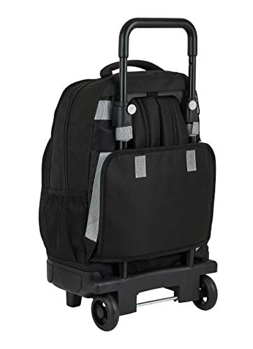Mochila Safta Escolar con Carro Incluido y Espalada Acolchada de Real Madrid 1902