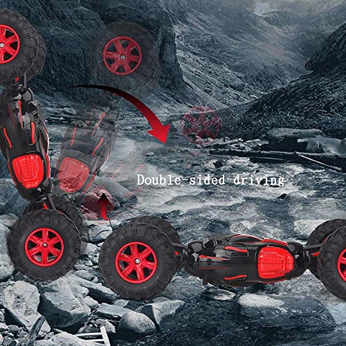Modelo del coche del coche de RC 2.4G Stunt Drift Deformación Buggy coche de alta velocidad del tirón del control remoto de coches Drift Buggy sobre orugas con pilas Stunt Máquina Radio Controlado Coc