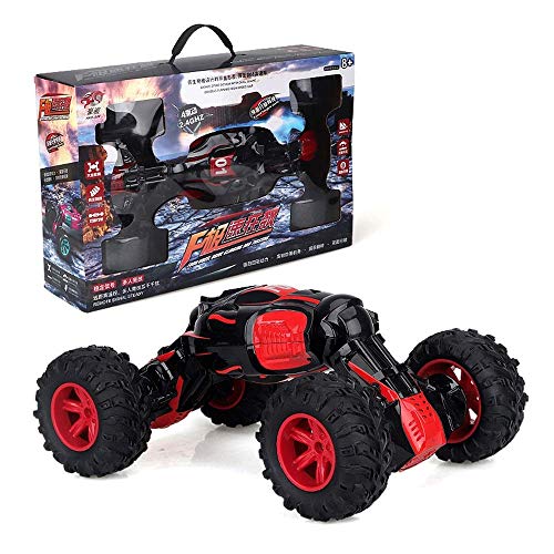 Modelo del coche del coche de RC 2.4G Stunt Drift Deformación Buggy coche de alta velocidad del tirón del control remoto de coches Drift Buggy sobre orugas con pilas Stunt Máquina Radio Controlado Coc